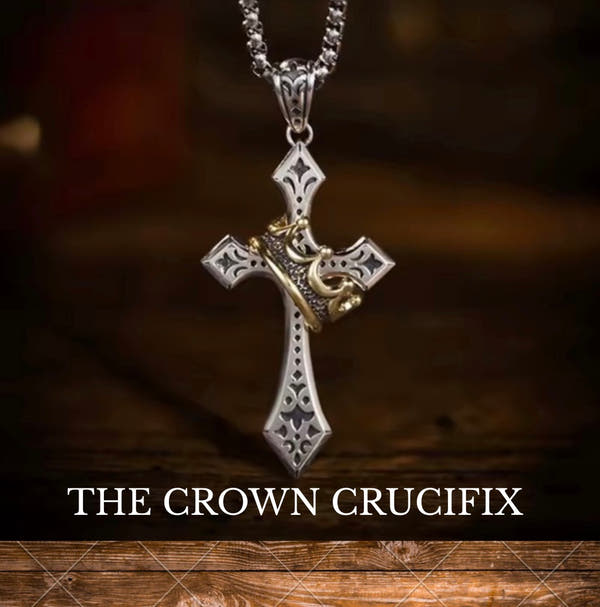 THE CROWN CRUCIFIX (MENS)