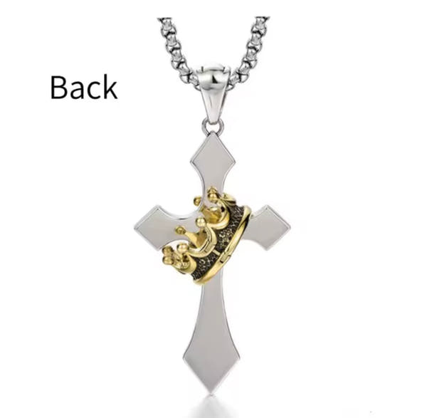 THE CROWN CRUCIFIX (MENS)